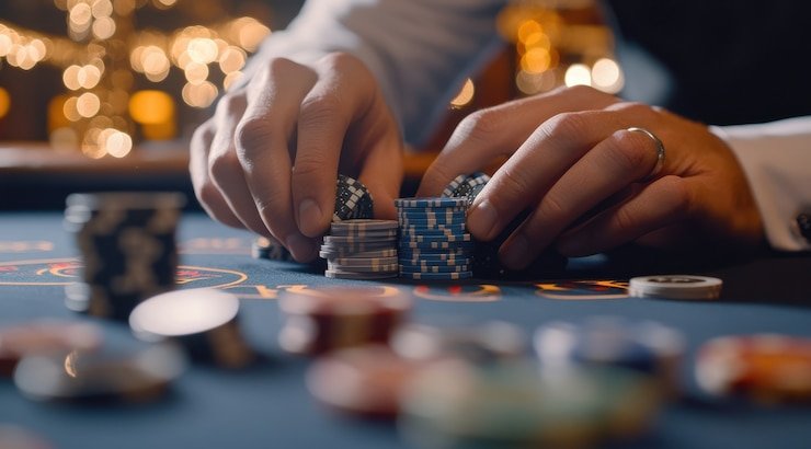 Texas Hold'em Bonus dealer walkthrough and hand resolution on mantapwd